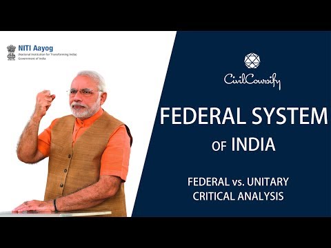 Unitary And Federal System Of Government Pdf
